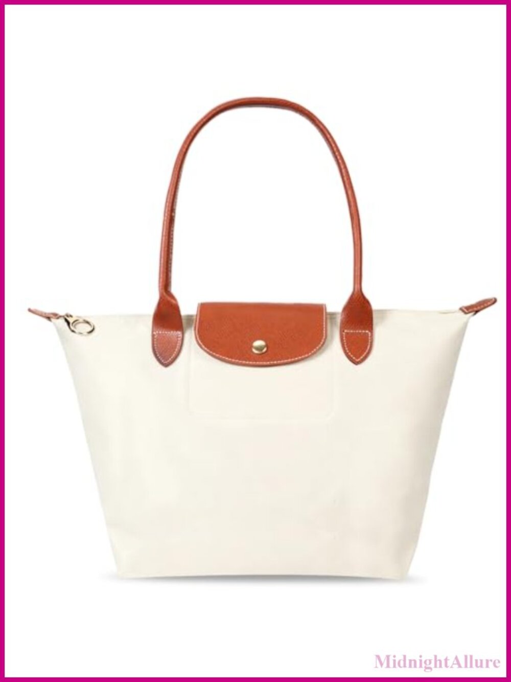 Nylon Hobo Tote Bag Lightweight Large Capacity Shoulder Handbag with Zipper